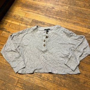 Forever 21 grey sweater, size medium